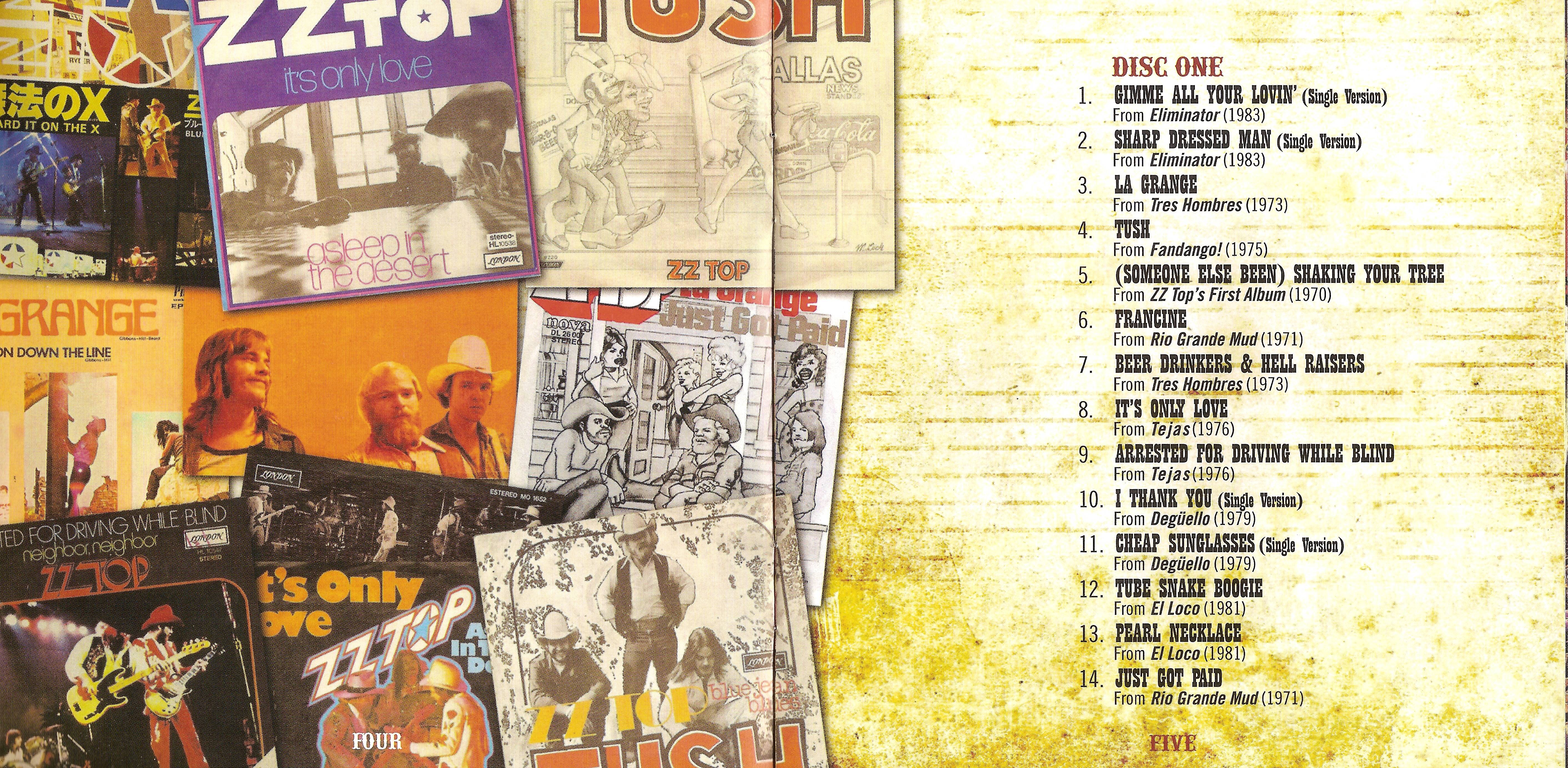 ZZ Top  The Very Baddest : Booklet05  us